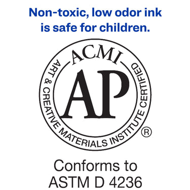 AVERY Marks A Lot Jumbo Washable Marker, Chisel Tip, 1 Black Marker, Great for Large Signs and Posters (24158) 1 Pack